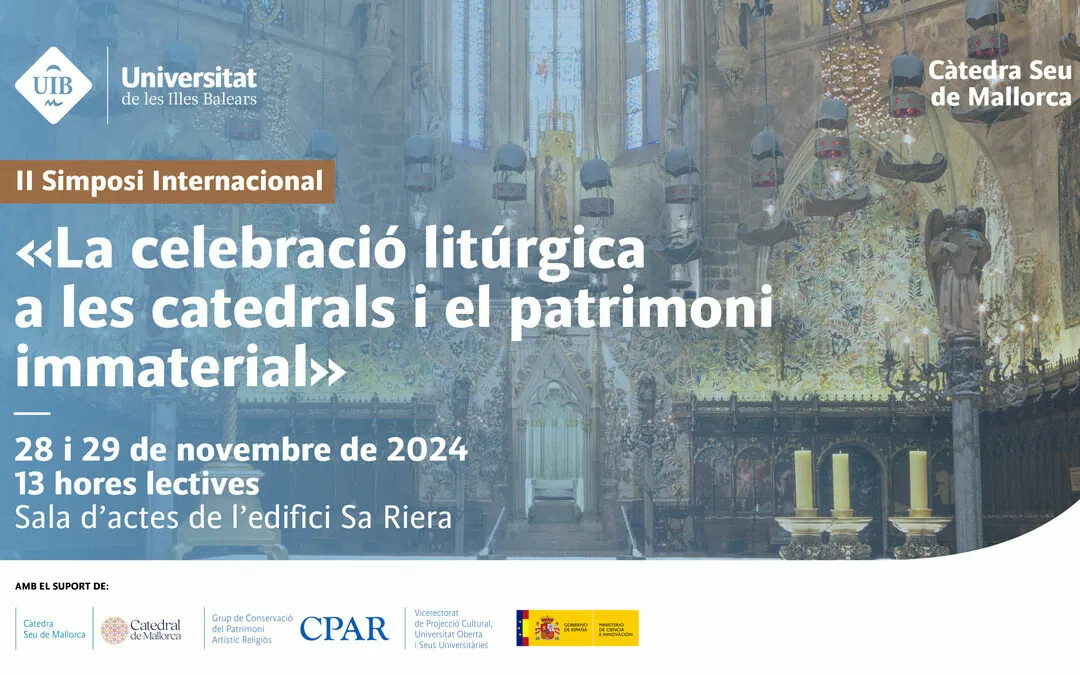 La Seu participa en un simposio sobre la celebración litúrgica en las catedrales y el patrimonio inmaterial