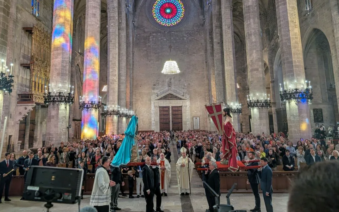 Més de 1.100 persones assisteixen a l’Encontre i la missa de Pasqua