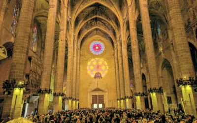 1.500 persones assisteixen a la Festa de la Llum per sant Martí1.500 personas asisten a la Fiesta de la Luz en san Martín