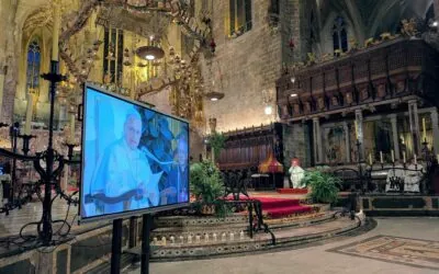 Vigilia del Corpus con conexión en directo con el Papa en Madrid