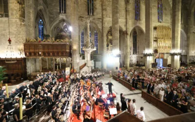 Concierto homenaje a Joan Alcover en la Catedral, organizado por la OCB