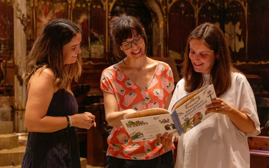 Un cuento infantil permite a Margalida y Antonio Gaudí descubrir “el secreto” de la Catedral