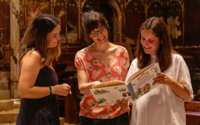 Un conte infantil permet na Margalida i Antoni Gaudí descobrir “el secret” de la Seu